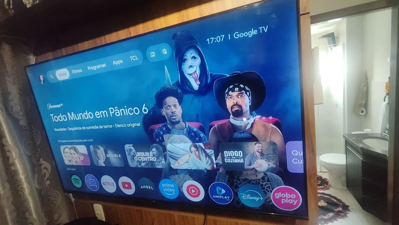 TV TCL 55" 4K
