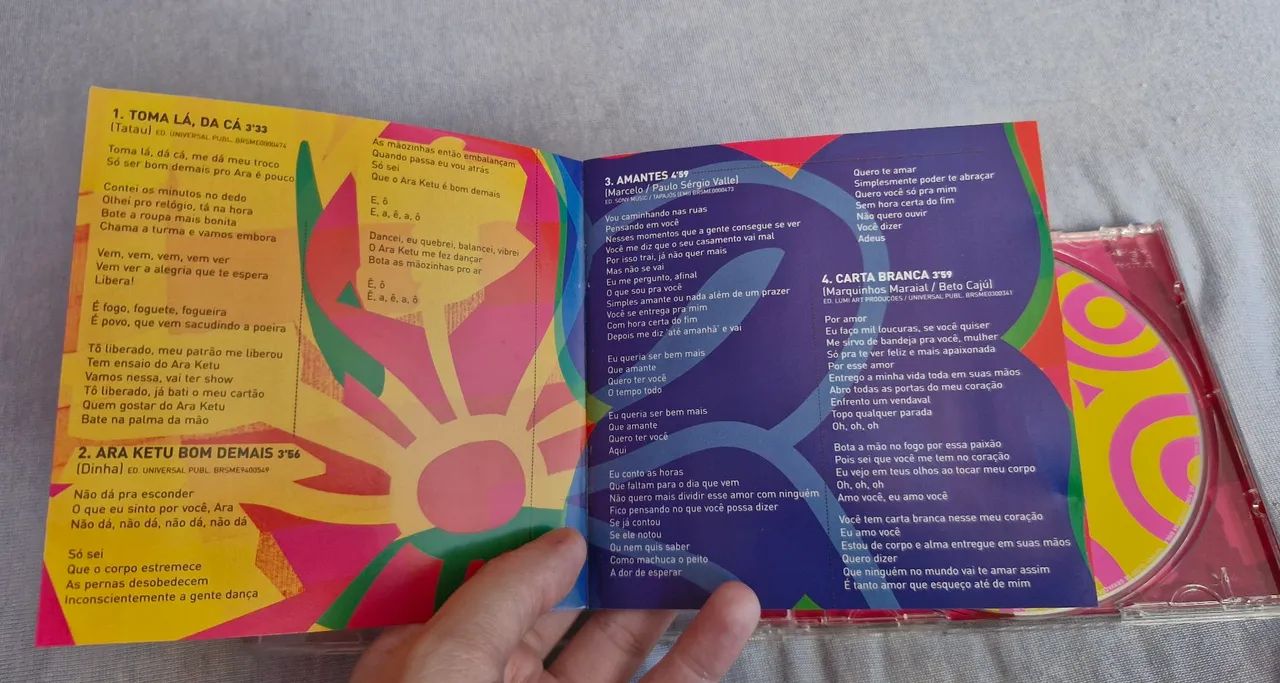 CD "O melhor do Araketu" em perfeito estado  - Foto 5