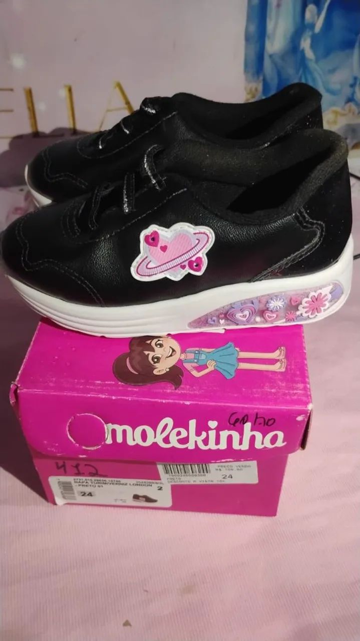 Sapato infantil molequinha