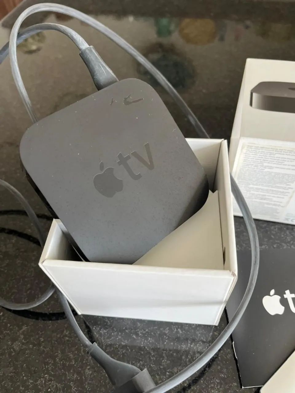 Apple TV modelo A1469 (3ª geração) com Caixa! - Foto 3