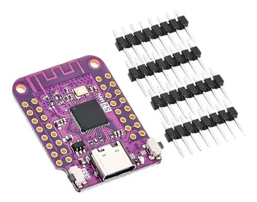 Placa ESP32 S2 Mini V1.0.0 WiFi USB-C 4MB 2MB PSRAM - Wemos Lolin Compatível IoT - Foto 2