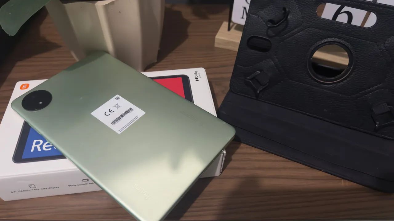 Redmi Pad SE 8.7, 128GB, RAM 4GB + 2GB_SEMINOVO, CAIXA E CAPA DE