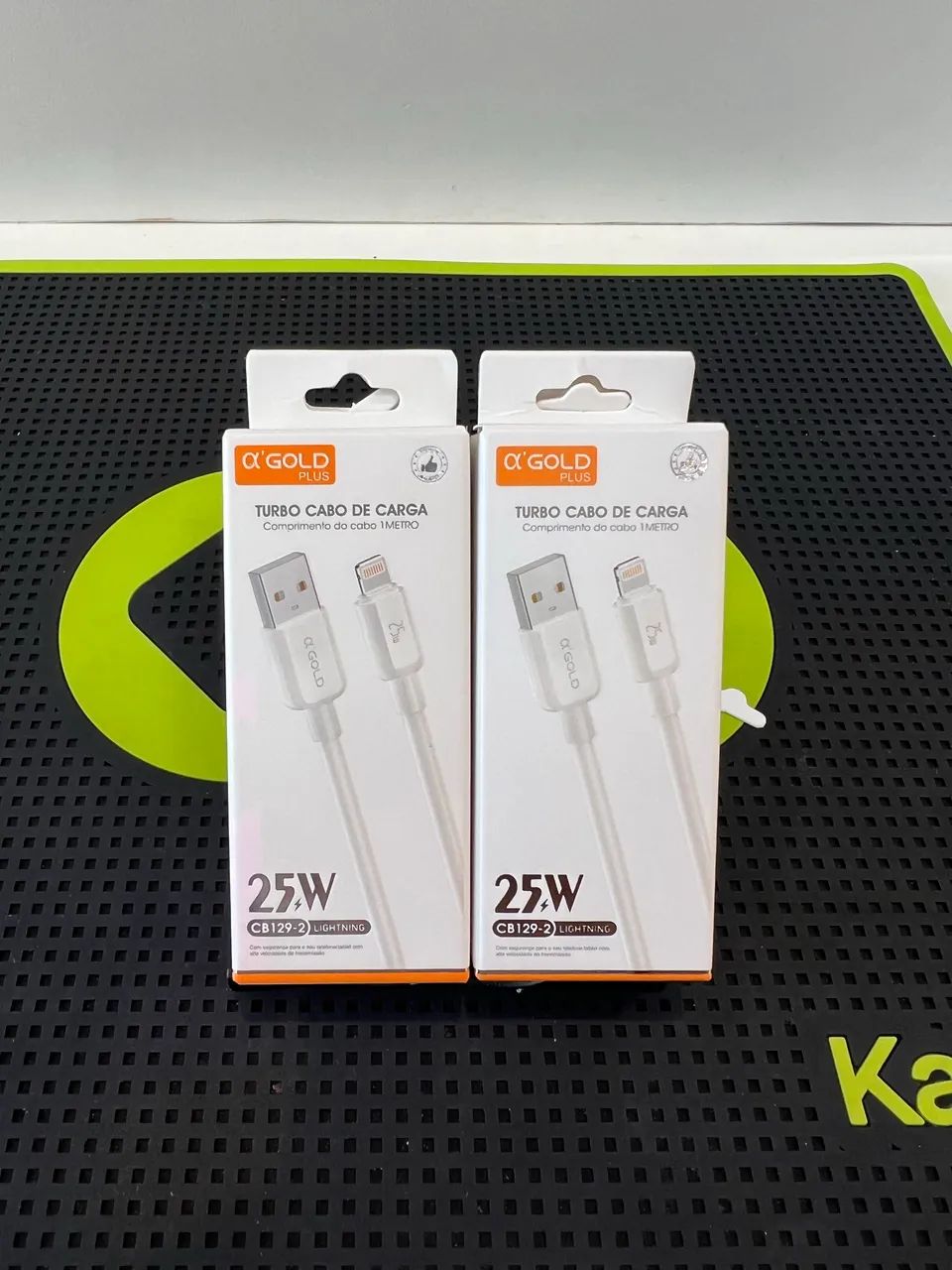 Cabo USB para Lightning iPhone 25W 1metro a'Gold CB129-2 - Foto 3