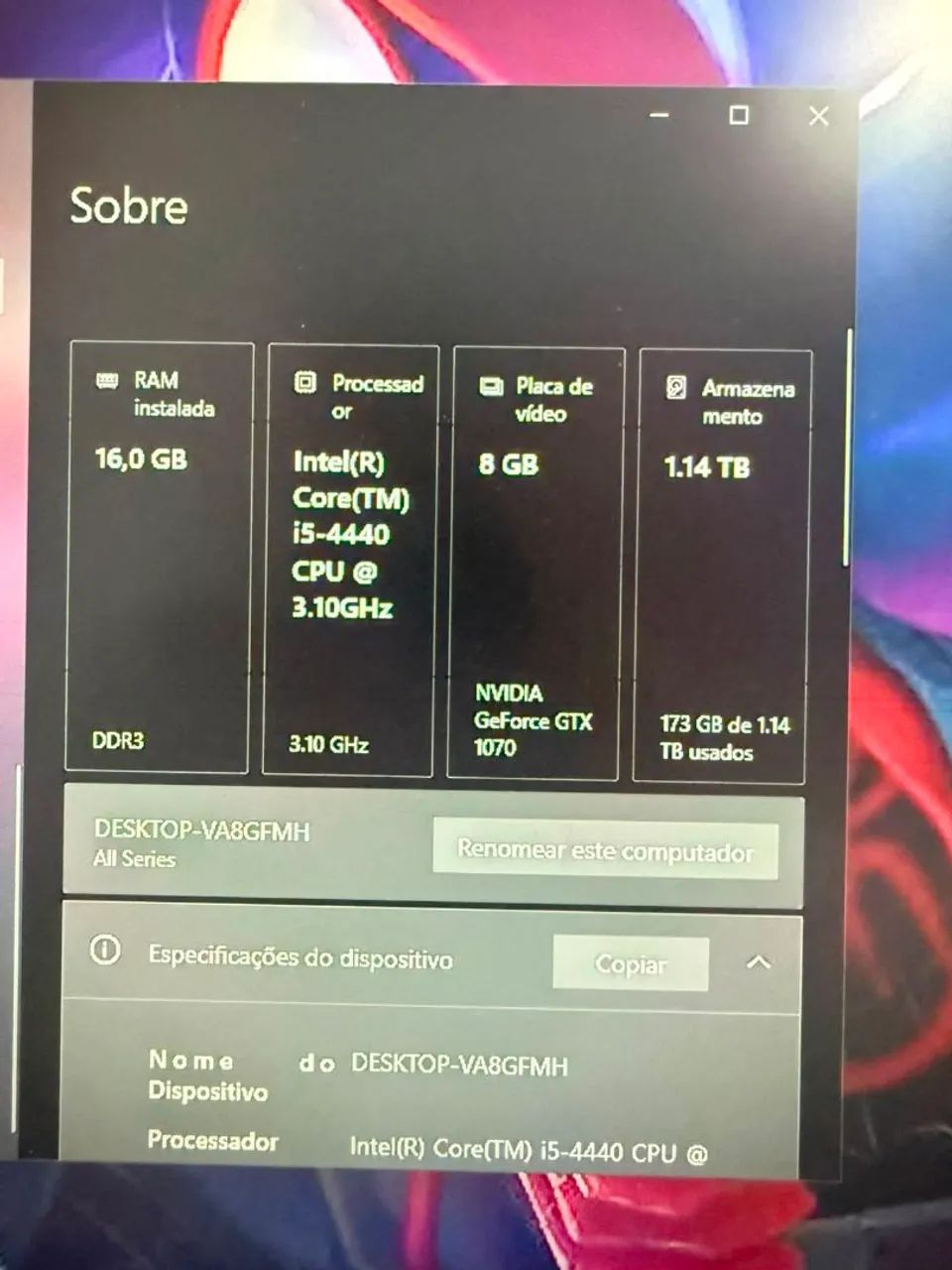 Vende-se Computador de mesa, completo.  - Foto 4