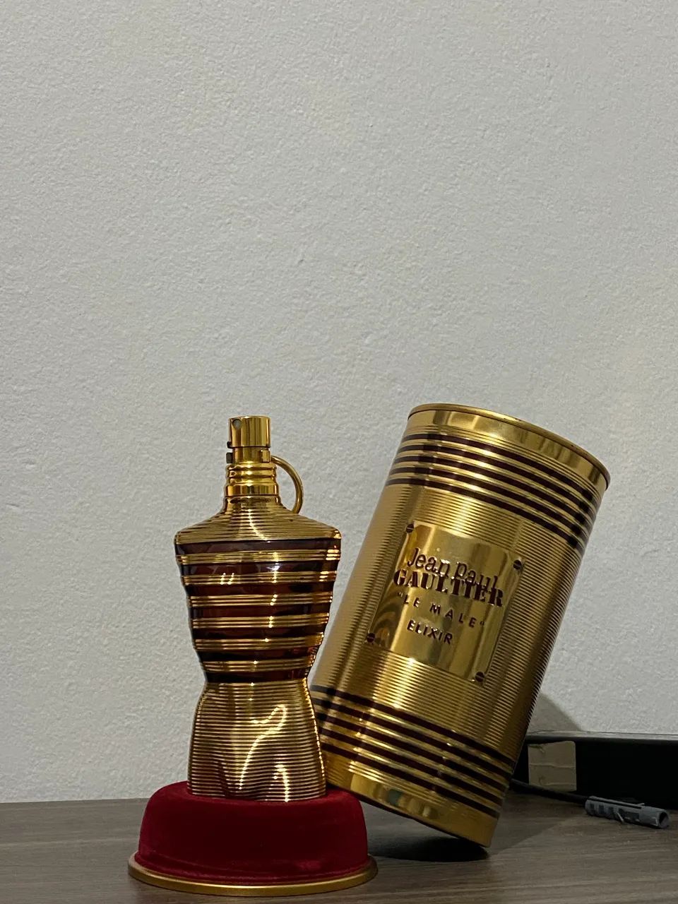 Frasco e Lata VAZIOS Lê Male Elixir - Foto 2