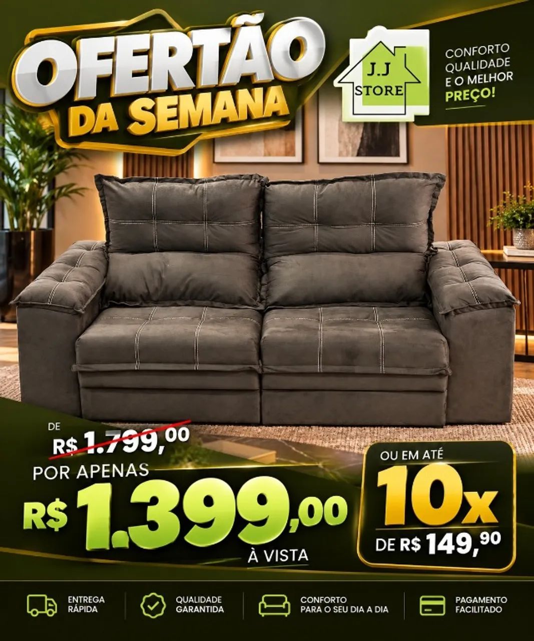 estofada - alaska - compacto - compre e receba em 72 horas 
