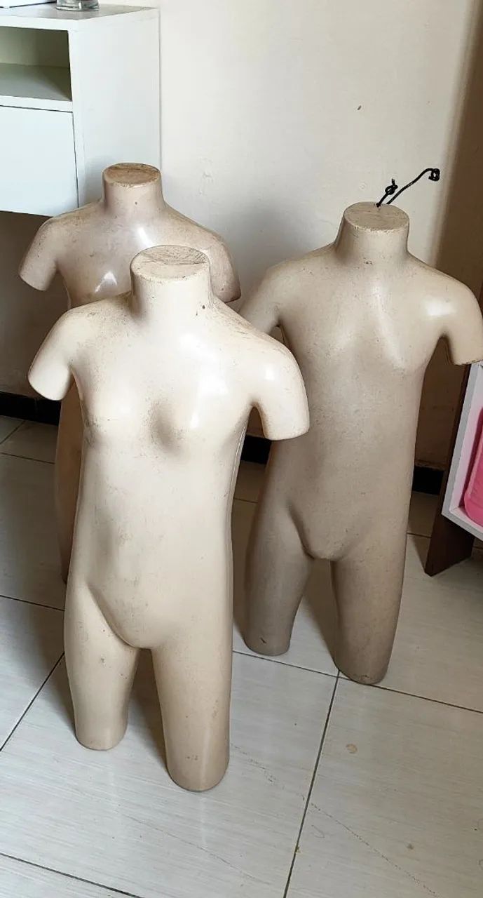 3 Manequins infantil