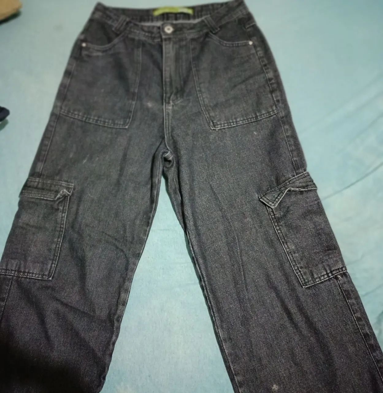 Calça jeans preta