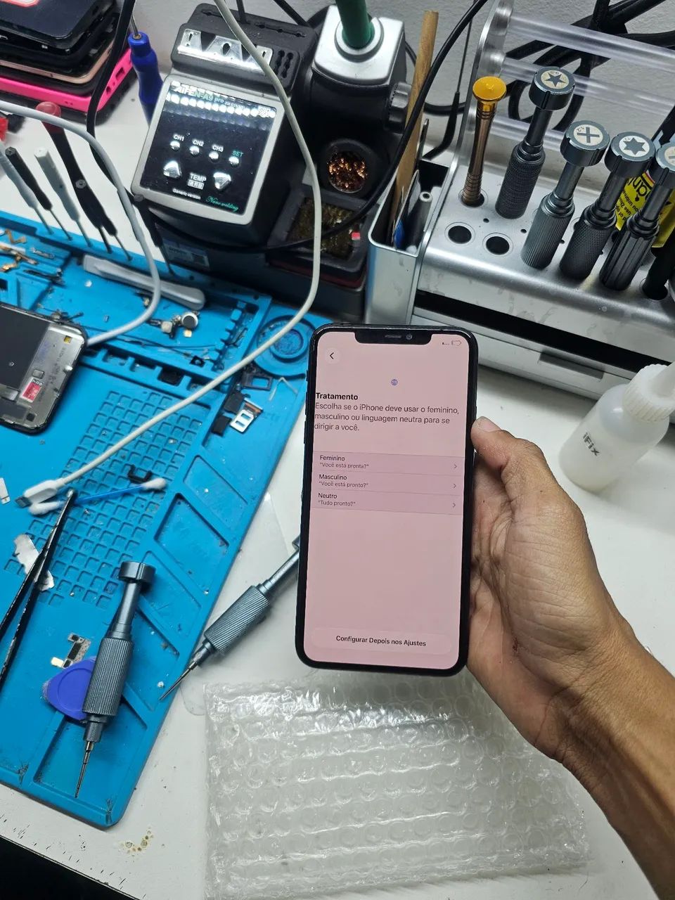 11 pro max com defeito baseband - Foto 5