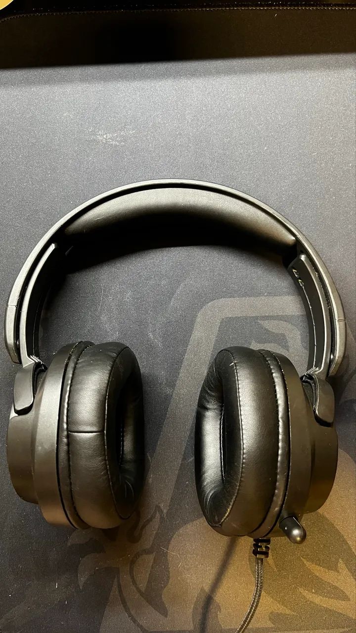Headset Goldentec GT Nebula RGB USB com microfone retrátil  - Foto 4