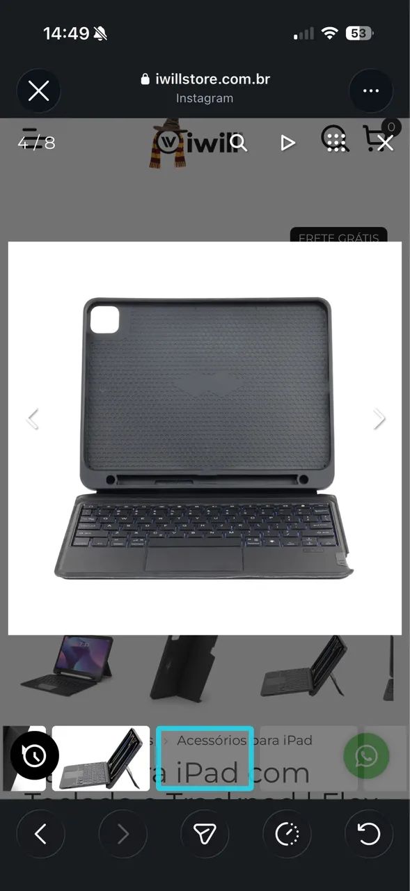 Case Teclado IPad - Foto 3