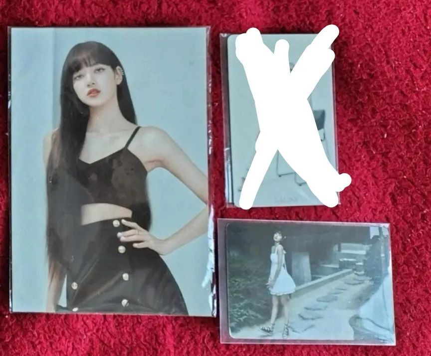 Photocards Lalisa Lisa blackpink oficiais 