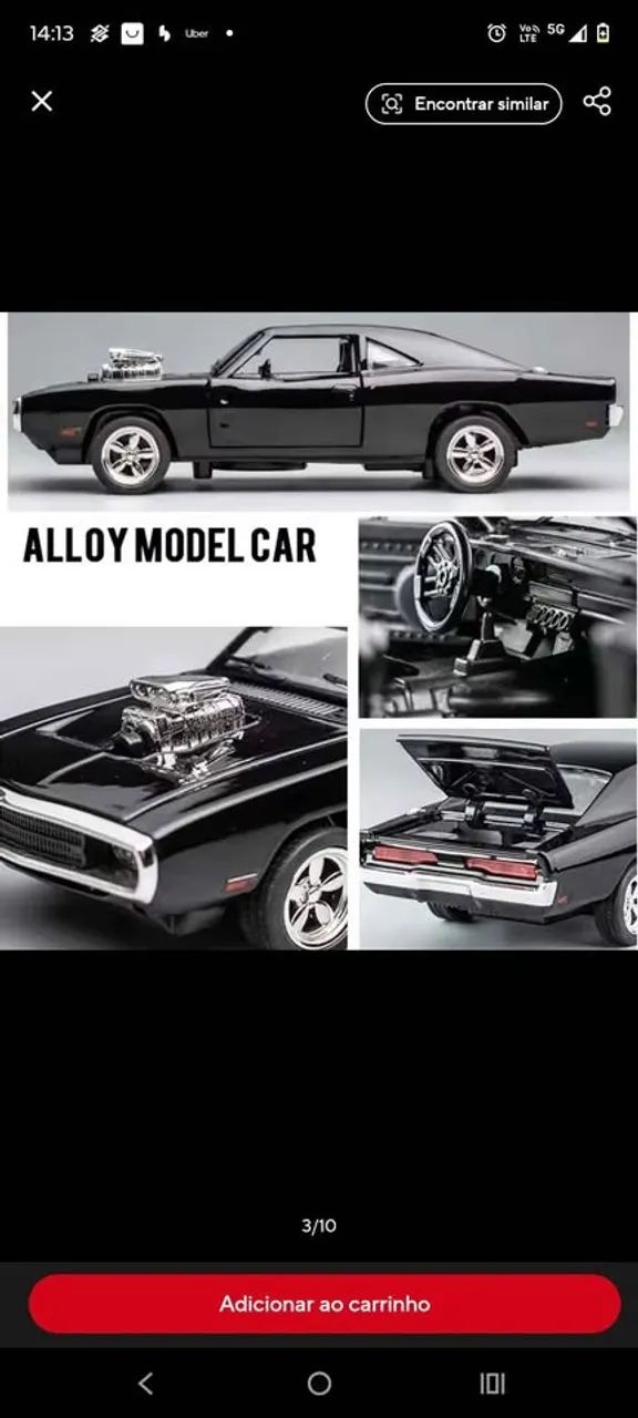 Carro miniatura Dodge changer 1970 - Foto 3