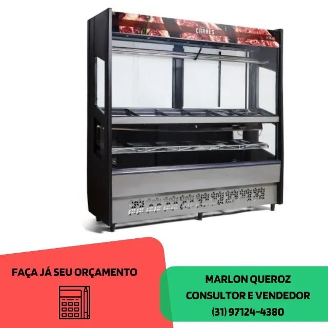 Balcão de Açougue 2x2M polar 220v