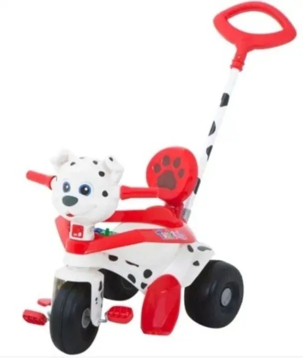 Triciclo Cachorro com duas funções passeio e pedal. - Foto 2