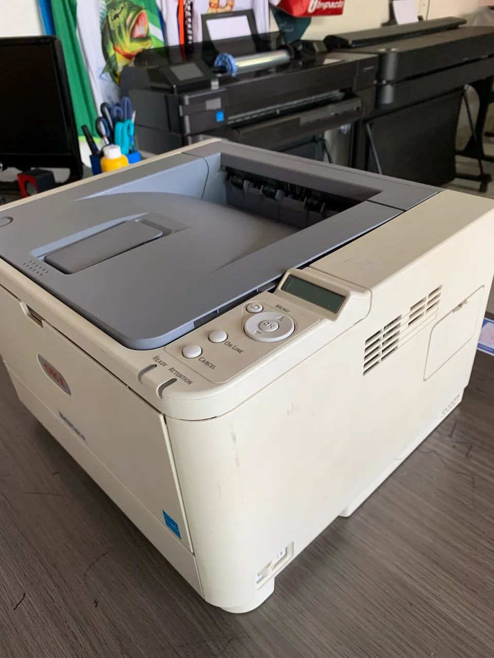 Impressora laser OKI B431dn+ mono - Foto 2