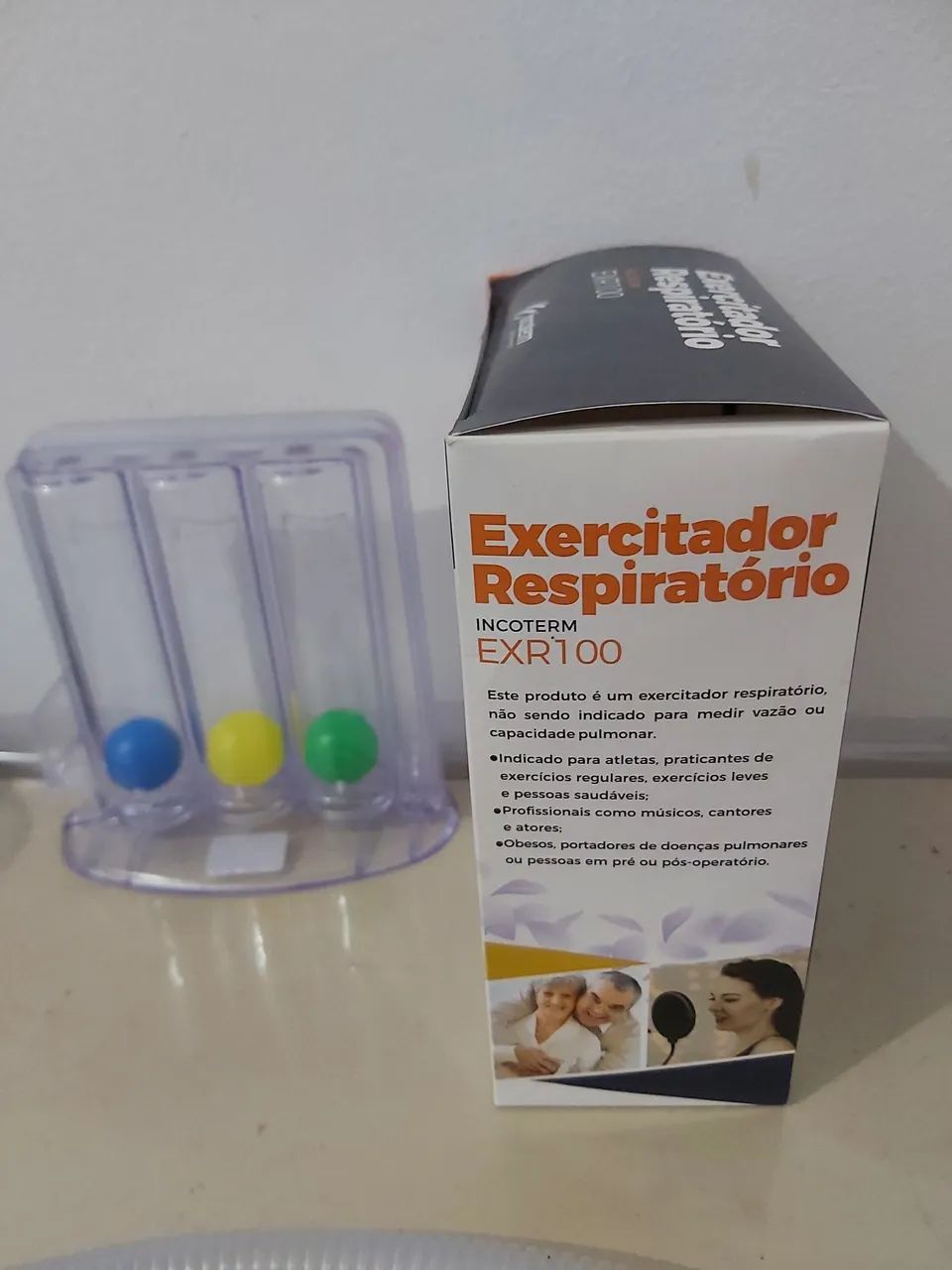 Exercitador Respiratório Respiron - Foto 2
