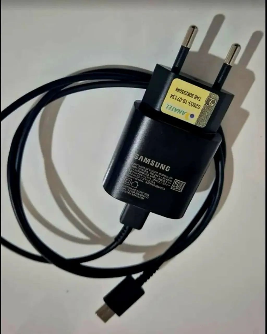 Carregador original Samsung