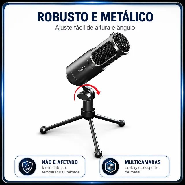 Microfone de mesa XLR  FIFINE K669D (Novo/Lacrado) - Foto 2