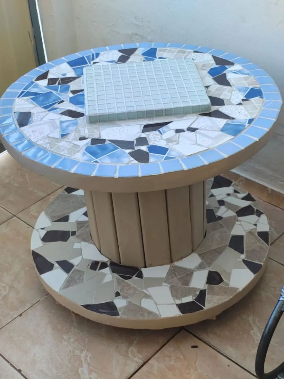 Mesa artesanal em carretel! - Foto 5