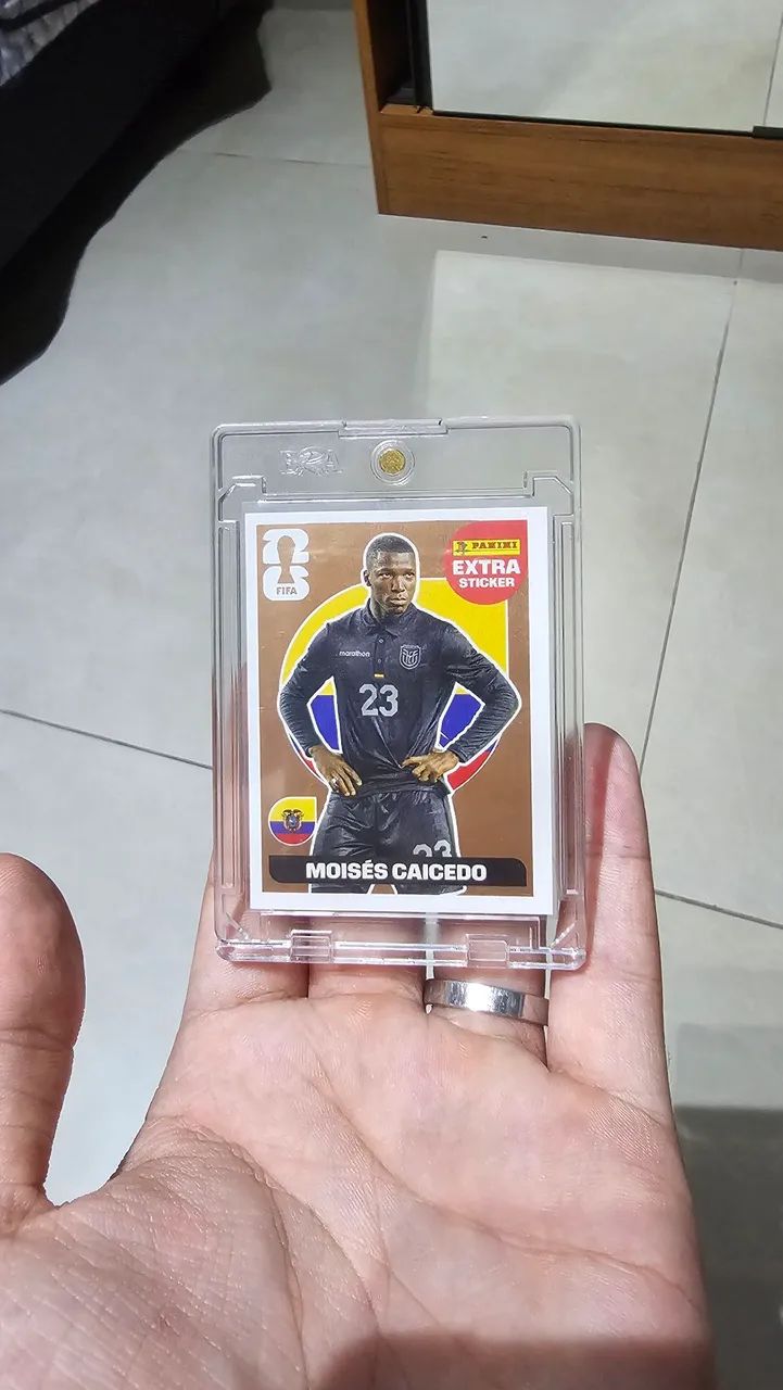 Legend Bronze Moisés Caicedo Panini Copa do Mundo 2026