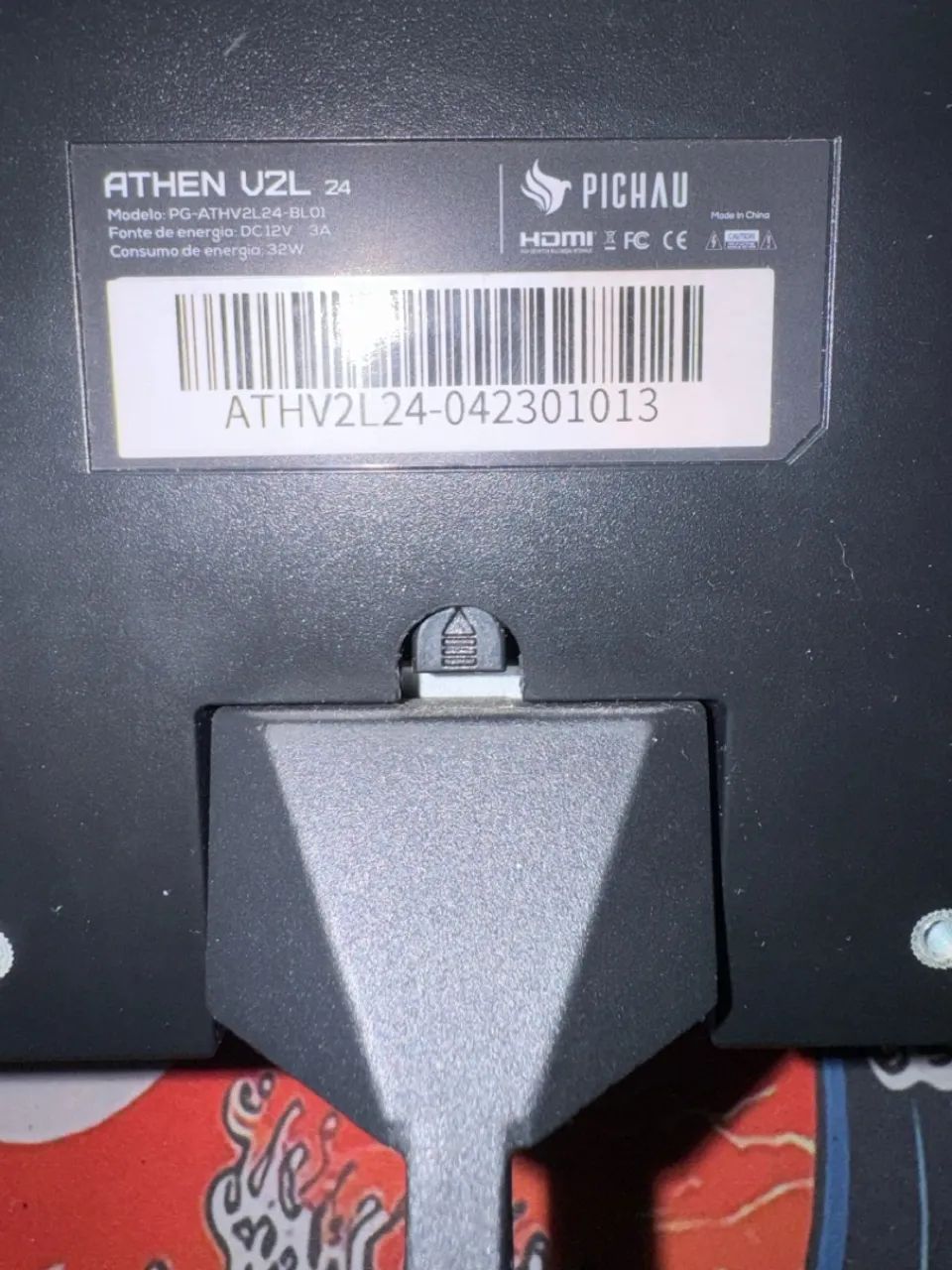 MONITOR GAMER PICHAU ATHEN V2L 24 POLEGADAS, 1MS, 75HZ, FREESYNC, VGA/HDMI - Foto 3