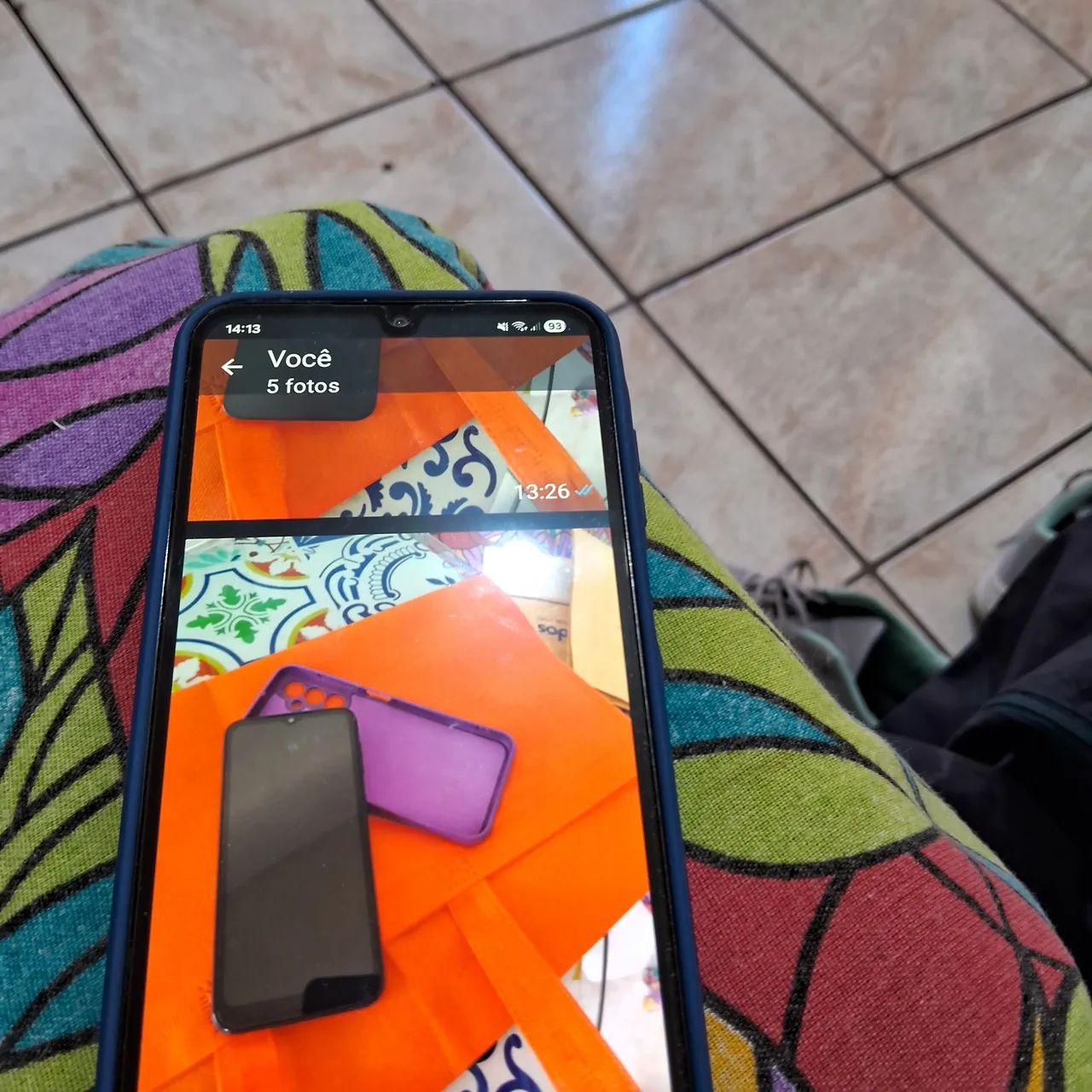 Celular Samsung A 14 5G preto  - Foto 4