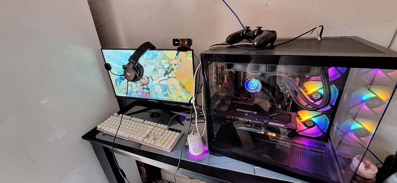 PC GAMER COMPLETO COM PERIFÉRICOS E CADEIRA GAMER JUNTO 