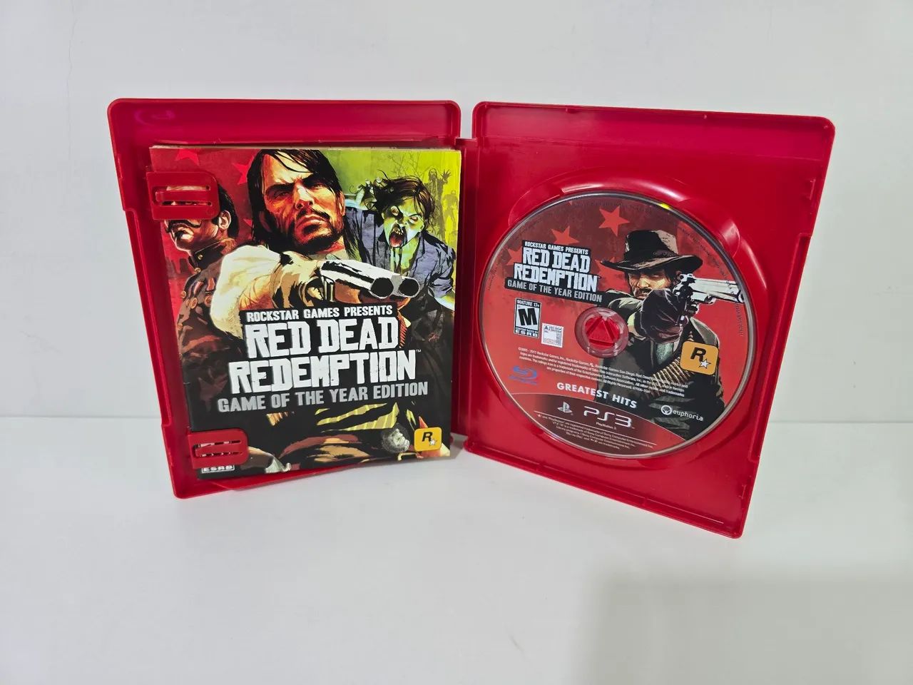 Jogo Red Dead Redemption Goty Edition com mapa Original PS3 !!! - Foto 3