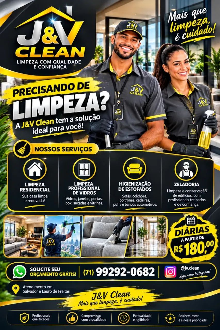 Limpeza residencial 