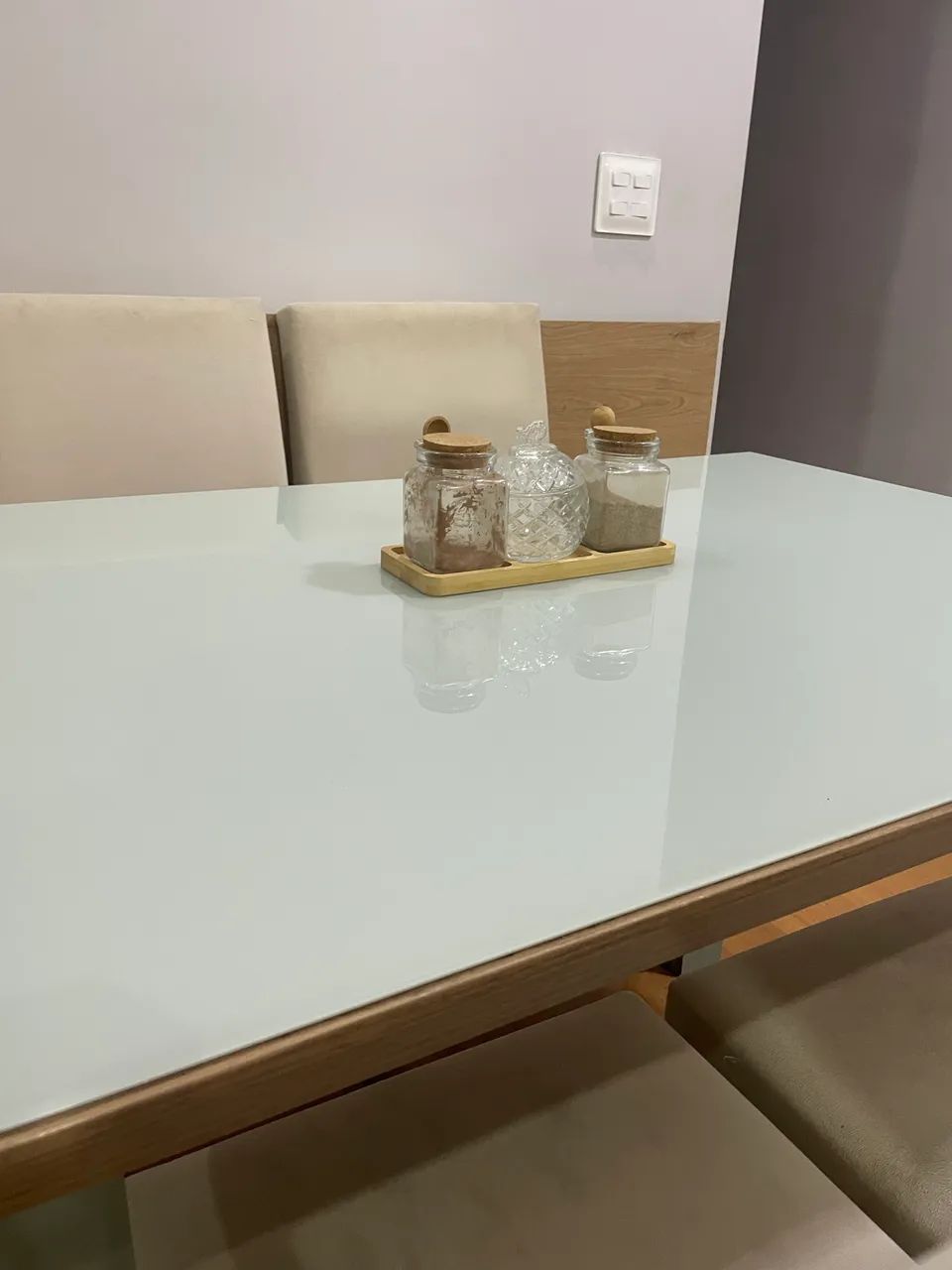 Mesa de jantar 4 cadeiras - Foto 3