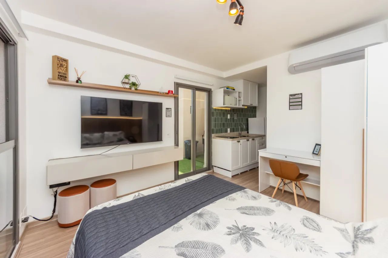 Studio para venda em Brooklin com 1 quarto, 56m²