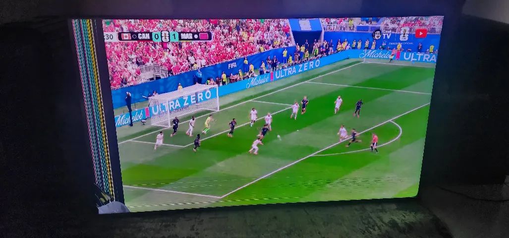 Tv Samsung qled 55 4k defeito  - Foto 4