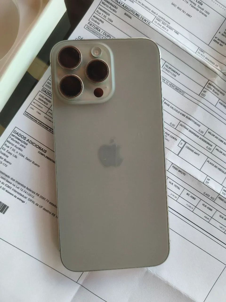 iPhone 15 pro Max 512 GB com NF sem faceID - Celulares e