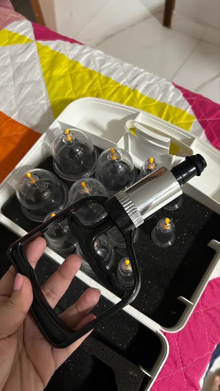 Kit Ventosa para massagem 