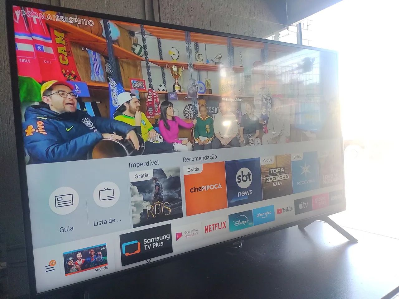 Vendo Smartv Samsung 50 polegadas 4k top de linha sem nenhum detalhe R$ 1650,00 - Foto 2