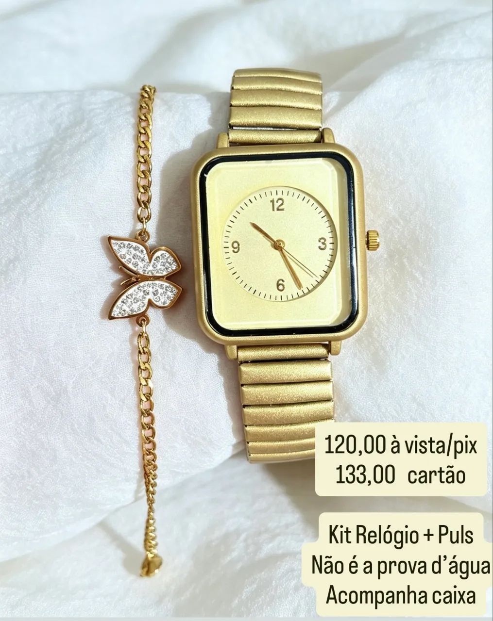 Relógio com Pulseira de Aço  - Foto 2