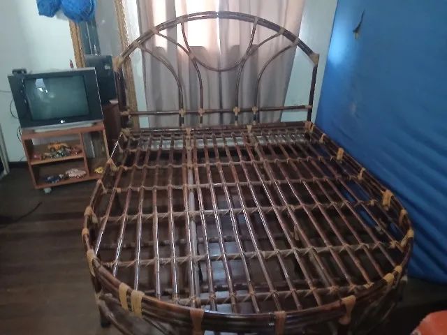 Cama de Casal em Bambu. - Foto 2