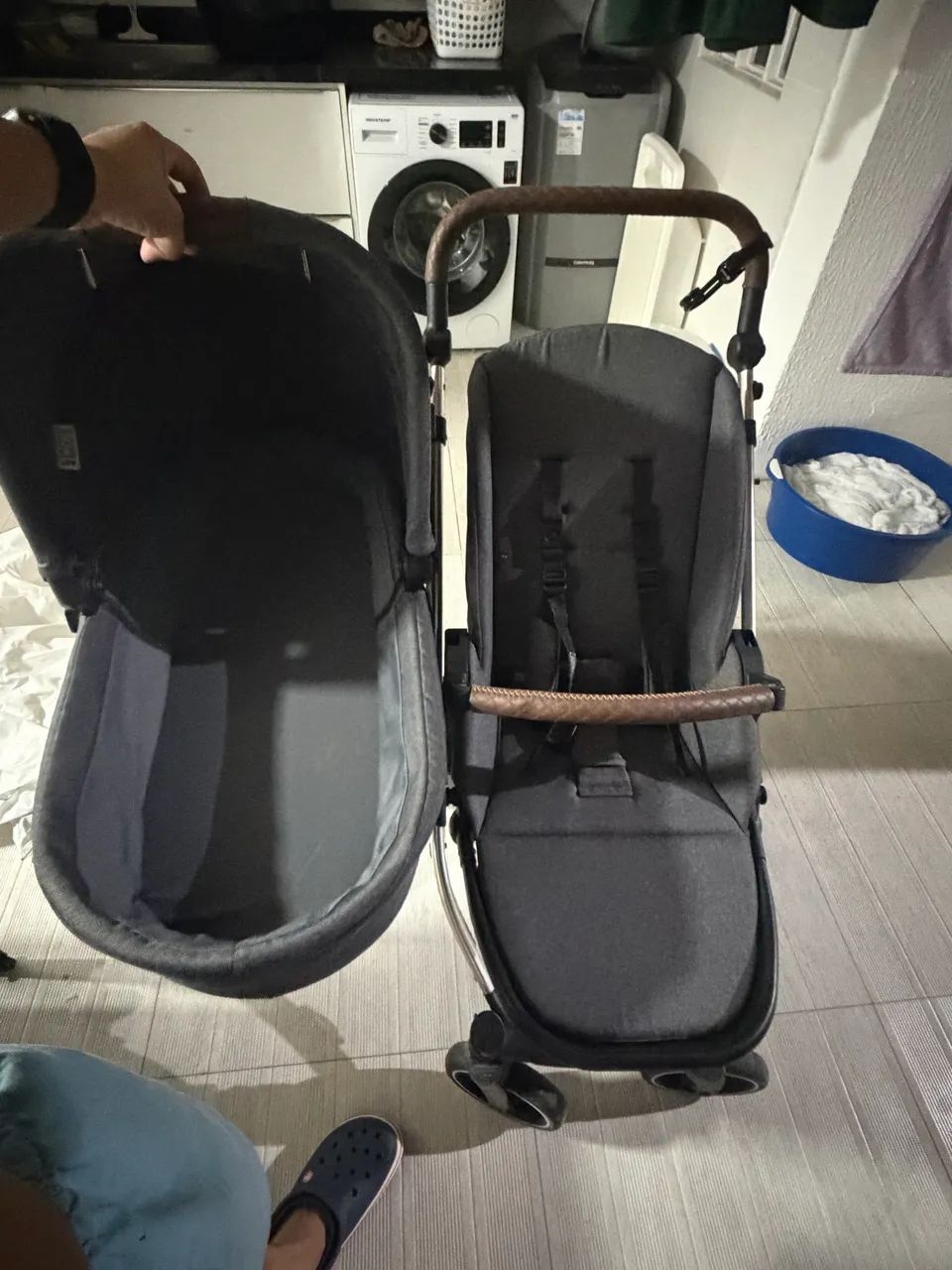 Carrinho de Bebê ABC Design + Moisés  - Foto 4