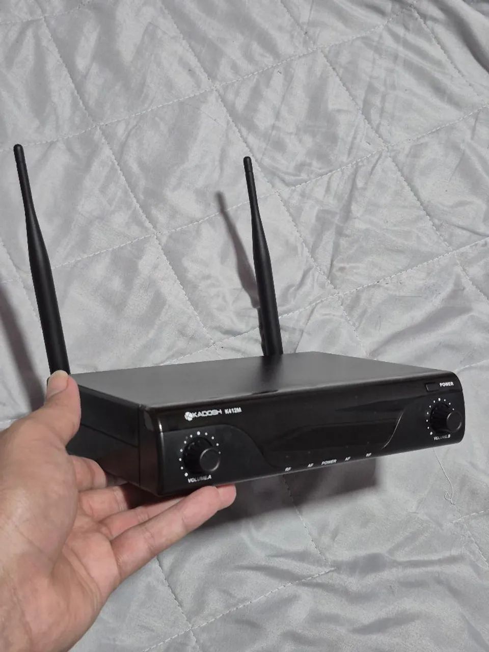 KIT MALA 2 MICROFONES PROFISSIONAIS KADOSH K412MT  - Foto 4