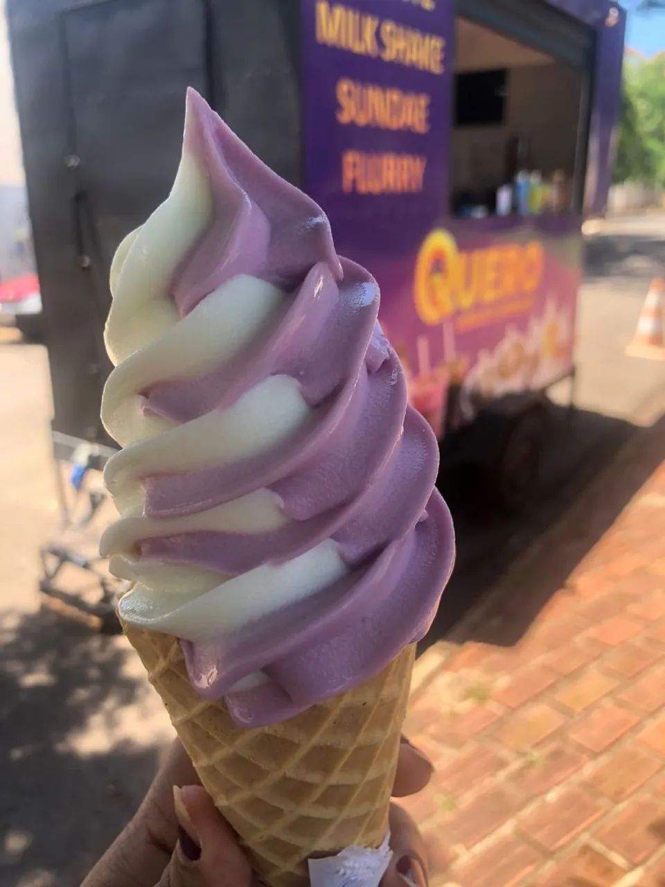 Trailer de sorvete expresso com máquina nova  - Foto 4