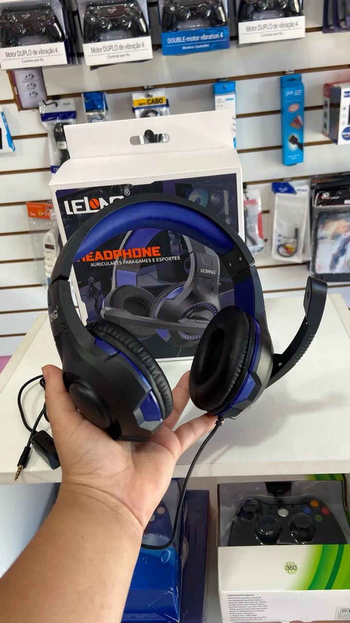 Fone Gamer Headset P2/P3 - Consoles e celular  - Foto 3