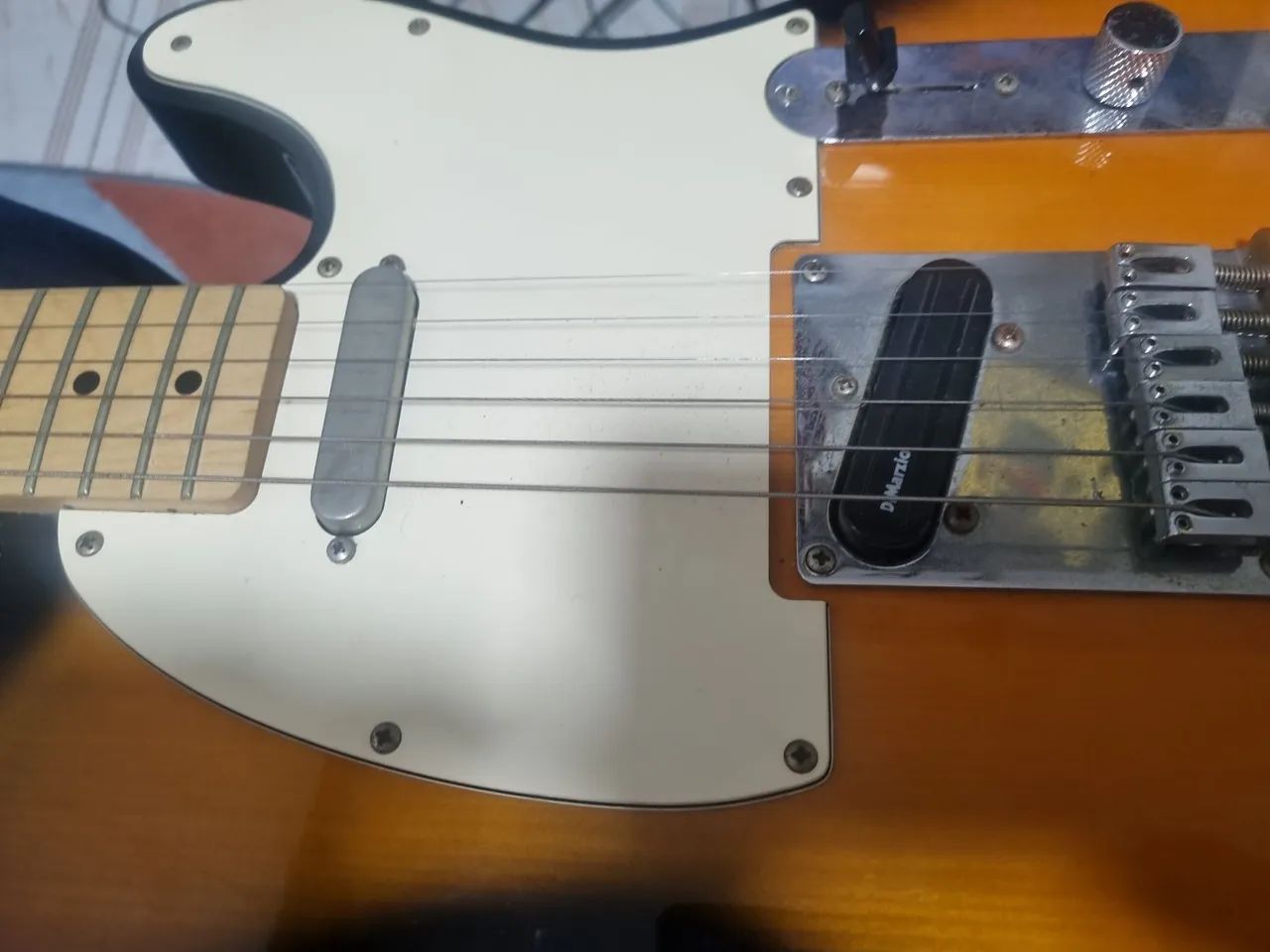Guitarra telecaster squier com upgrade - Foto 2