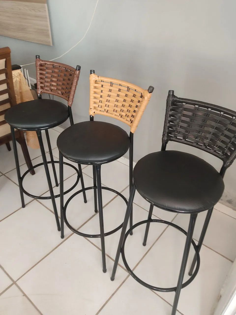 Banqueta Americana c/vime (Pronta entrega) - Foto 2