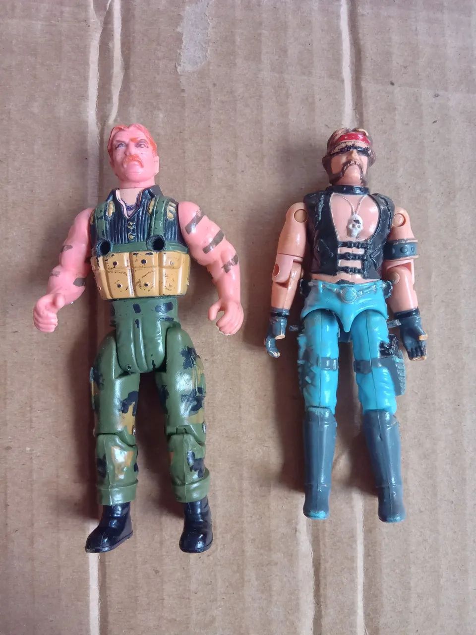 Bonecos Comando em Ação anos 80