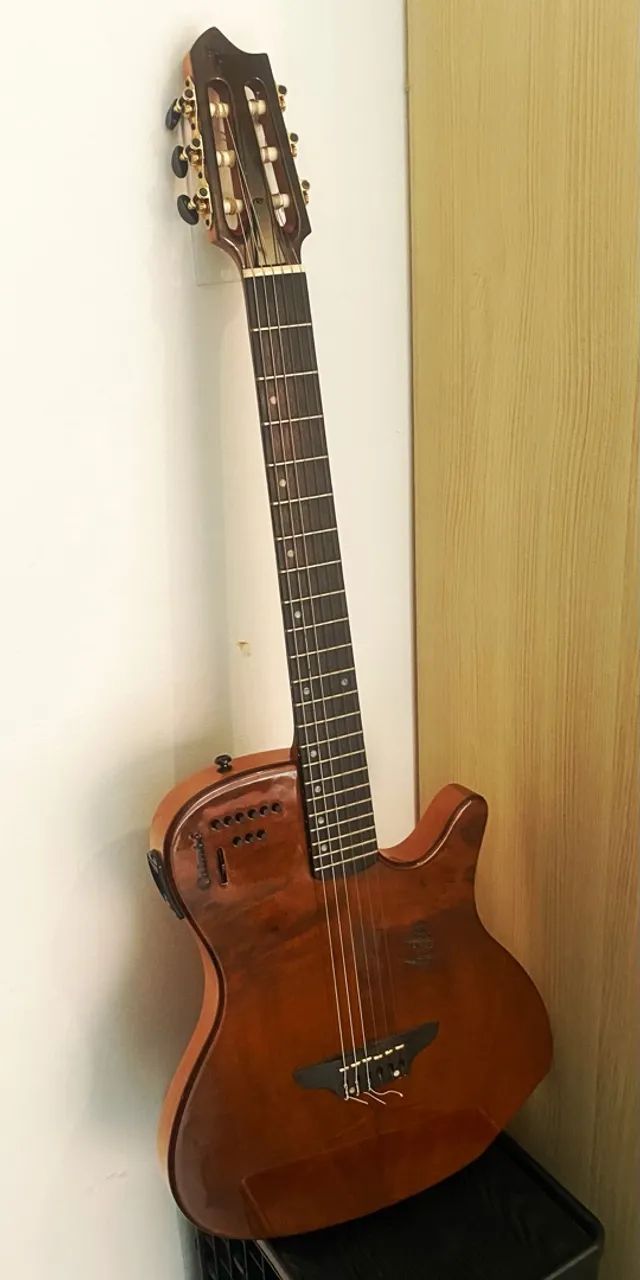 Violão elétrico flat - caimbé