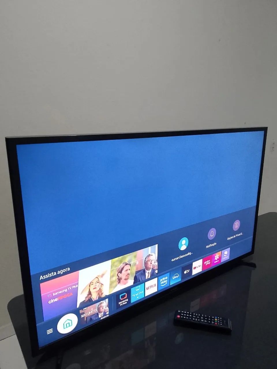 TV SMART 43 POLEGADAS SAMSUNG PERFEITA, IMAGEM INCRÍVEL. - Foto 2