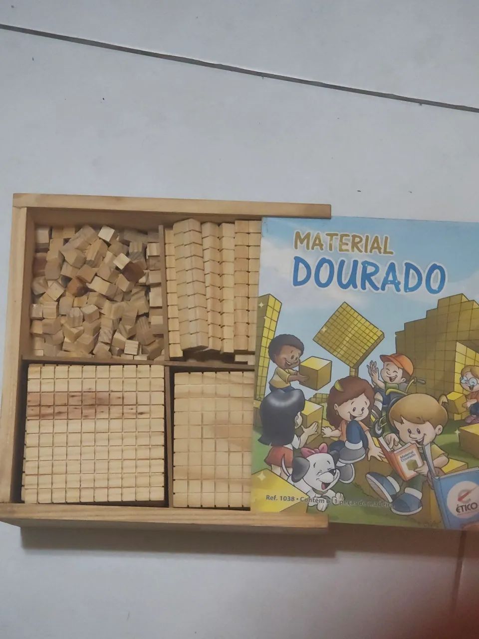 MATERIAL DOURADO 611 PEÇAS DE MADEIRA - Foto 2