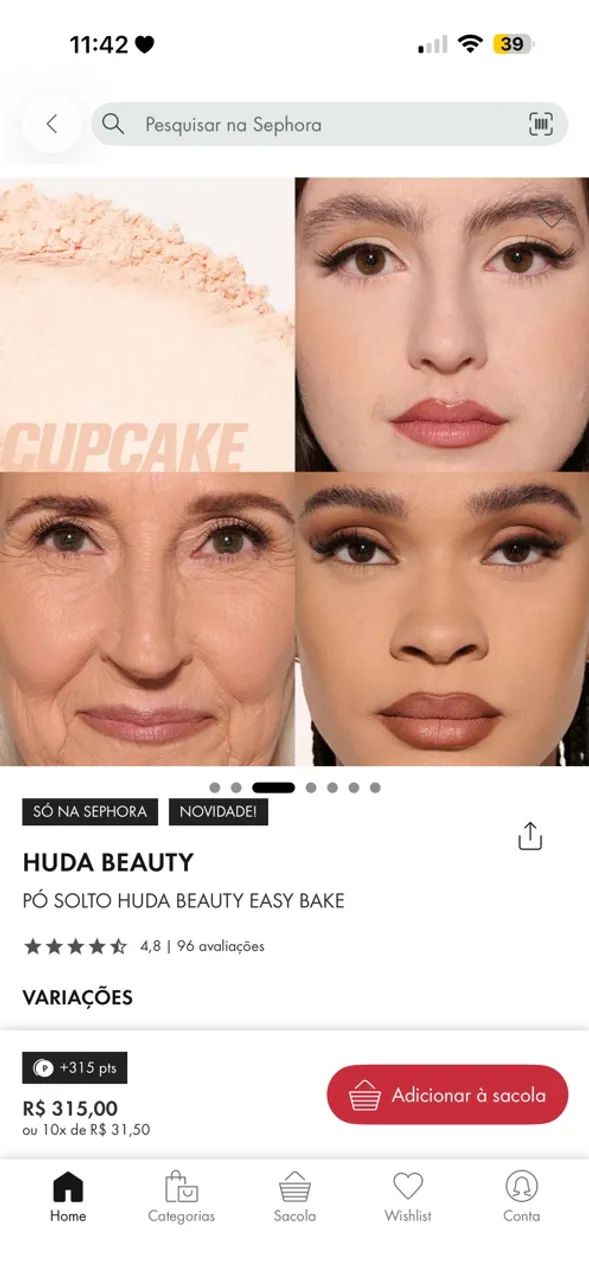 Pó huda Beauty - Foto 3