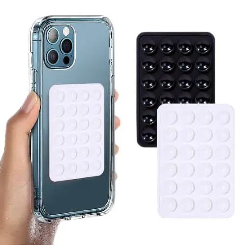 Suporte Multifuncional de Silicone de Sucção para Celular Ventosas iPhone E Android - Foto 2
